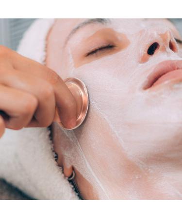 Glass Cupping Set for Face & Body - 2PC Blue Silicone Cups for Muscle Relief and Skin Treatment - Buy Online on GoSupps.com