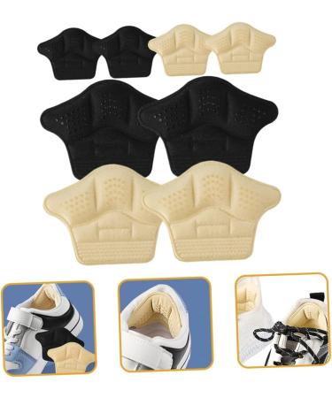 Mobestech 4 Pairs Sneaker Heel Stickers & Inserts - Cushion Pads for Men & Women | Comfortable Heel Grips & Liner | Double-Sided Tape for Big Shoes - Buy Online on GoSupps.com