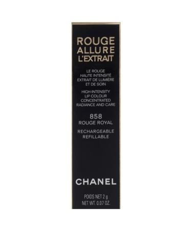 Chanel Rouge Allure Lextrait Lipstick - 858 Rouge Royal for Women | 0.07 oz Refillable Lipstick - Shop Internationally - Buy Online on GoSupps.com