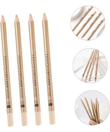 FOMIYES 12 Pcs Concealer Pen Make up Concealer for Face Concealer Stick Light Concealer Wooden White - Buy Online on GoSupps.com