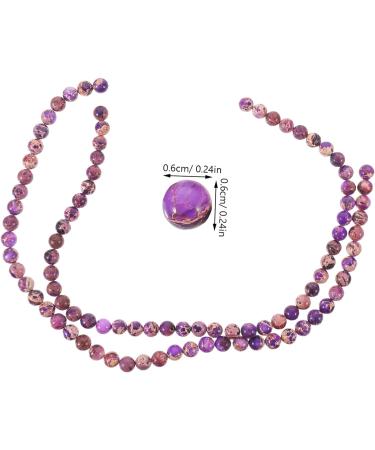 COHEALI 2pcs Beads Delicate Bracelet Beaded Bracelet Bead Bracelet Stone Jewelry Stone Bracelet Decorative Bracelet Stone Bead Jewelry Beaded Decor Turquoise Purple Emperor Stone Necklace Purple 0.80X0.80X0.80CM - Buy Online on GoSupps.com