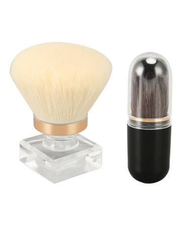 Zetiling Soft Fluffy Hair Powder Brush - Premium Makeup Blush Brush with Storage Case | Perfect for Nail Powder | International Shipping - Buy Online on GoSupps.com