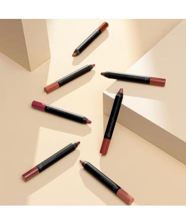 Glo Skin Beauty Cream Glaze Lip Crayon - Dahlia Grape Berry Glossy Crayon Lipstick | 6 Stunning Shades - International Shipping Available - Buy Online on GoSupps.com