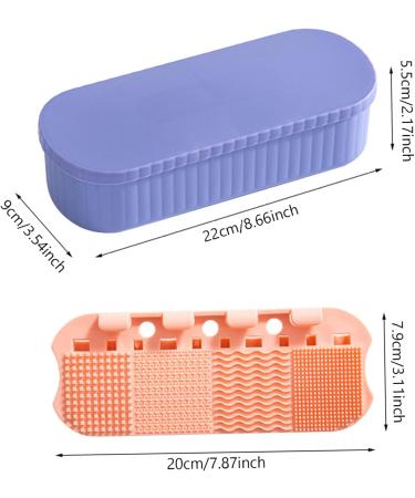 3-in-1 Makeup Brush Cleaner with Mat | Portable Organizer & Dryer | International Shipping Available - Buy Online on GoSupps.com