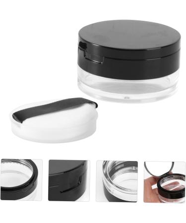 Bath Powder for Women with Puff Powder Case with Mirror Loose Powder Cosmetic Box Travel Portable - Buy Online on GoSupps.com