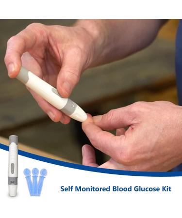 GlucoLeader Enhance Pack of 50 Diabetic Test Strips and Lancets - Blood Glucose Test Strips - Made in Taiwan 50 Strips & 50 Lancets - Blue 1 count (Pack of 50) - Buy Online on GoSupps.com