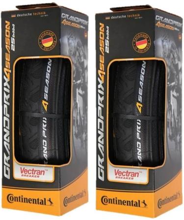 Continental Grand Prix 4-Season Folding Clincher Tires - Set of 2, 700 x 25C - Buy Online on GoSupps.com
