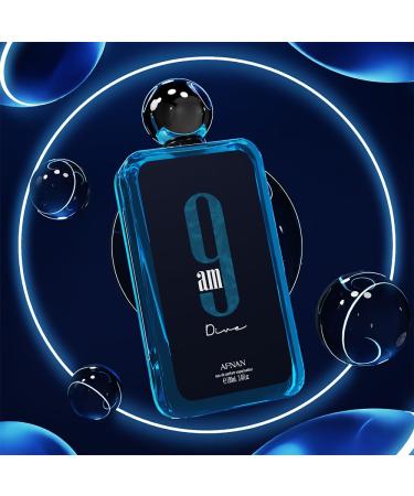 Afnan 9 AM Dive Unisex Eau De Parfum 3.4 Fl. Oz - Buy Online on GoSupps.com