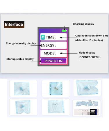  YhsPkAh 2 in 1 Plasma Pencil(Ozone + Freckles) For Removing Warts 8 Levels of Intensity | 7 Heads | Lcd Display Skin Care/Removal of Moles Warts - Buy Online on GoSupps.com