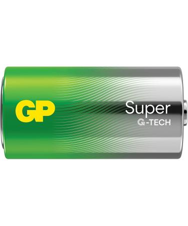 Shop C Baby Battery GP Alkaline Super 1.5V - Pack of 2 | Fast International Shipping - Buy Online on GoSupps.com