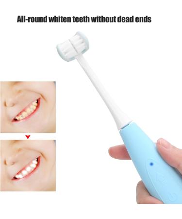 Buy Cartoon Electric Children's Toothbrushes - 5 Gears Rechargeable Waterproof Oral Care Tool (Blue) - International Shipping - Buy Online on GoSupps.com