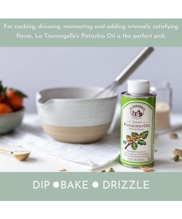 Buy La Tourangelle Roasted Pistachio Oil 8.45 fl oz - Premium Flavorful Cooking Oil - Buy Online on GoSupps.com