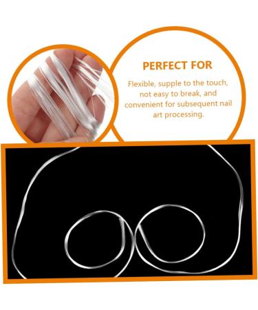 Housoutil 3 Fiberglass Nail Extension Manicure Tools Fake Silk Nails Tips Nail Art Supply Manicure Extension Fiber Nail Tools Nail Art Fiber Nail Art Tool Gel White Plastic Fiber - Buy Online on GoSupps.com