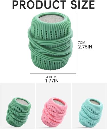 RICOKJRDE Washing Machine Laundry Ball Fabric Softener Dispenser Ball Softener Ball Dispenser Washing Machine Downy Laundry Ball Reusable Dryer Balls Fabric Softener Balls for Washe (A) - Buy Online on GoSupps.com