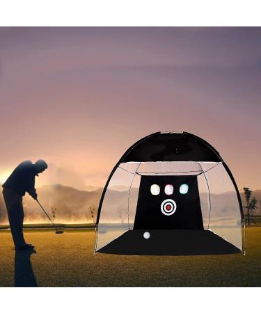 10x7ft LazyWomen Golf Practice Net Set with Accessories - Perfect for Indoor/Outdoor Golf Training and Gifts for Men - Buy Online on GoSupps.com