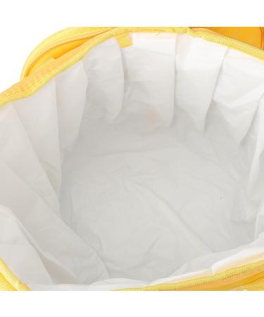 Foot Soaking Bath Bag Lightweight Preventing Tipping Folding Foot Bath Bag for Outdoors for Picnic Water Container (Mango Yellow) - Buy Online on GoSupps.com