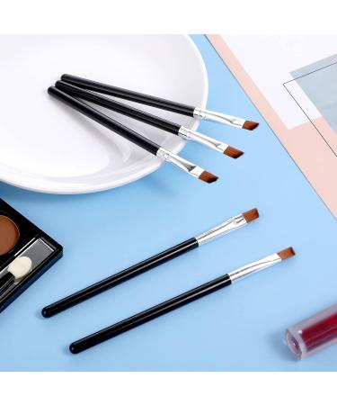 Buy WLLHYF 10 PCS Angled Eyeliner & Eye Shadow Brush Set - Soft Synthetic Bristles for Precise Makeup | International Shipping Available - Buy Online on GoSupps.com