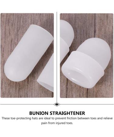 6 Pairs Silicone Gel Toe Caps - Toe Protectors for Blisters, Corns, Calluses - Toe Correctors & Straighteners - Buy Online on GoSupps.com