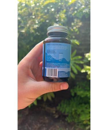 Nu Mind High Strength Ashwagandha Supplement with KSM 66 | Rhodiola Rosea, Bacopa Monnieri, Lemon Balm | 30 Capsules - Buy Online on GoSupps.com