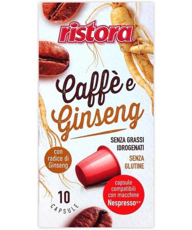 Nespresso compatibles avec 120 capsules caf et Ginseng Restaura. - Buy Online on GoSupps.com