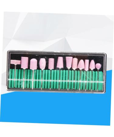 FOMIYES 2 Nails Drill Bits Kit De Manicura Manicure Drill Bits Nail Drill Tool Nail Drill Bits Nail Grinding Head Nail Tool Clean - Buy Online on GoSupps.com