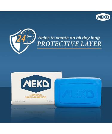 Neko Germicidal Soap - 2.82 oz (80g) | Traditional Family Recipe for Healthy Skin - Shop Internationally - Buy Online on GoSupps.com