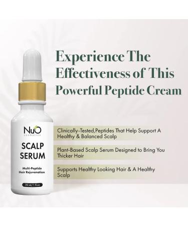 Buy NuOrganic Dry Scalp Serum - Hydrate Hair Follicles Reduce Hair Loss & Itch - Vegan & Organic (1 fl. Oz / 30ml) - International Shipping Available - Buy Online on GoSupps.com