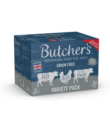 Butchers Recipe Chunks in Jelly 24 pack x 400g - Buy Online on GoSupps.com