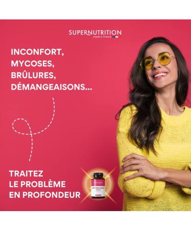 Supernutrition Superbiotics Intimate Flora Lactic ferments 5 natural strains grown in France 60 DRcaps gastroresistant capsules - Buy Online on GoSupps.com