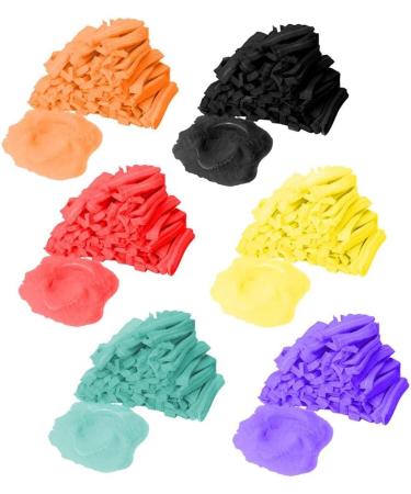 100 X Disposable Purple Mob Caps - Nonwoven Fabric for Restaurants Home & Kitchen | 19 Inch - Buy Online on GoSupps.com