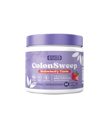 ColonSweep Psyllium Husk Powder Colon Cleanser - Vegan  Gluten Free Fiber Supplement - Safe Colon Cleanse for Constipation Relief  Bloating Relief & Gut Health - (8 OZ (30 Servings))