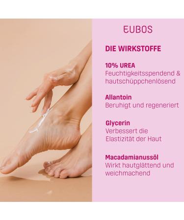 Buy Eubos Urea 10% Foot Cream 100ml - Hydrating Heel & Foot Treatment for Dry Skin | Fast International Shipping - Buy Online on GoSupps.com