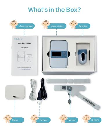 Buy Baby Pulse Oximeter & Sleep Monitor - Babyo2 S2 for O2 Saturation & Heart Rate (0-3 Years) | International Shipping Available - Buy Online on GoSupps.com