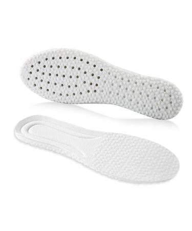 SPUKEP Ultra Soft Breathable Shoe Insoles Inserts Replacement Insoles Cut to Fit Cushioning Walking Comfort Sport Work Insoles Shock Absorbing (US 10-11)