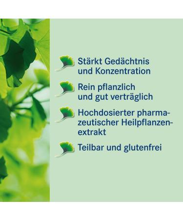 Ginkgovital Heumann 120 mg - Memory & Concentration Support - 200 Film-Coated Tablets - Buy Online on GoSupps.com