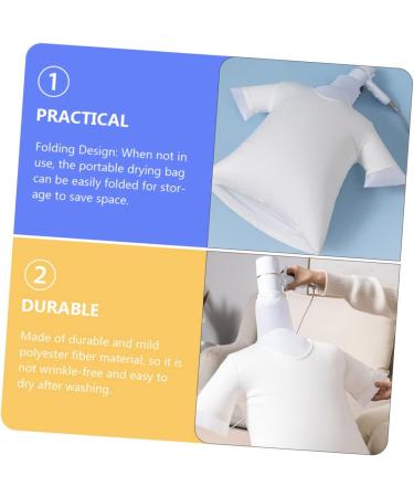 Uonlytech Drying Bag Heated Clothing Portable Hair Dryer Foldable Blow Dryer Portable Wash Bag Drying Bag for Coat Foldable Dryer Bag Hairdryer Attachment Lightweight Dryer Bag Polyester Set - Buy Online on GoSupps.com
