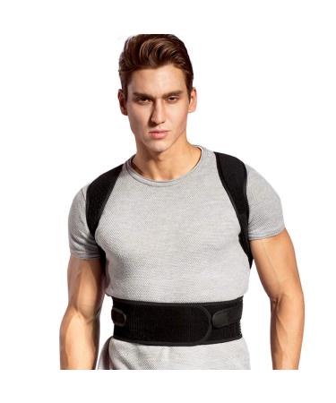 ZJchao Adjustable Back Support Brace - Posture Corrector Strap for Men & Women - Fix Slouching & Alleviate Back Pain - Buy Online on GoSupps.com