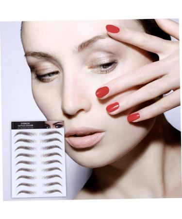 4pcs Eyebrow Stickers Eyebrows Stickers 6d Eyebrow Brow Shaper Imitation Eyebrow Make up Tool 4d - Buy Online on GoSupps.com