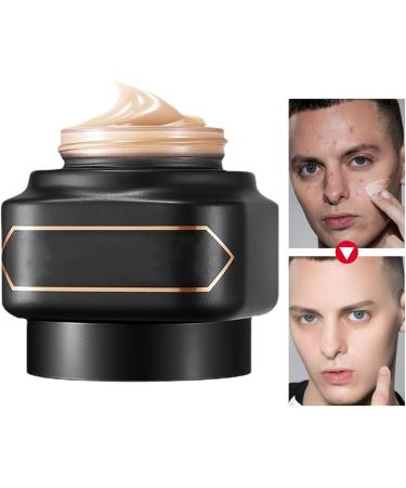  JPSDOWS Men's Makeup Cream Men's Concealer Cream 50g Long-Lasting Face Makeup | Long-lasting face cream concealer for lazy makeup gift for husband or - Buy Online on GoSupps.com