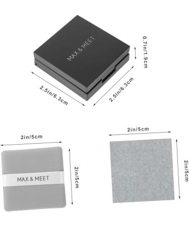 Ipetboom 1 Set Sheets Powder Puff Mirrors Facial Oil Cleaning Paper Absorbing Tool Face Cleaning Oil Paper Oil Blotting Paper Oil-Absorbing Paper Oil Control Tissue Paper - Buy Online on GoSupps.com