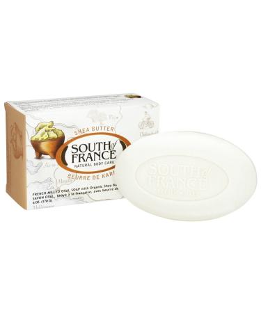 South Of France Natural Bar Soap Shea Butter 6 Ounce