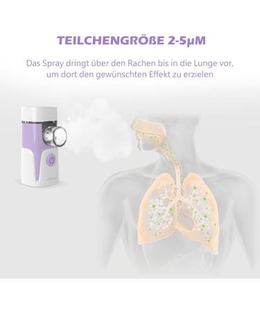 FEELLIFE Inhalation Device for Kids & Adults - Quiet Portable Inhalator for Babies - Effective Respiratory Relief with Music Function & 2 Medical Mugs - Shop Now! - Buy Online on GoSupps.com