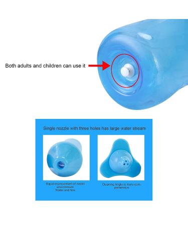 Nasal Cleansing Bottle | Neti Pot Sinus Rinse | Nasal Wash Jar 500ml | Nasal Washer & Rinser - Buy Online on GoSupps.com