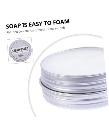 Angoily Men's Razor Soap | Solid Shampoo & Facial Water | Beard Removal Cream | Nourishing Soap | 7.1x7.1cm | Buy Online Worldwide - Buy Online on GoSupps.com