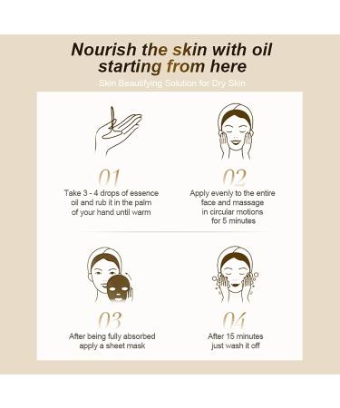 PORCOPE Facial Moisturizing Essence Oil - Facial repair, Anti-Aging and Moisturizing Facial Serum Contains Squalane Vitamin E and Plant Essential Oils Effectively Protect Your Skin 1 fl.oz/30ml - Buy Online on GoSupps.com