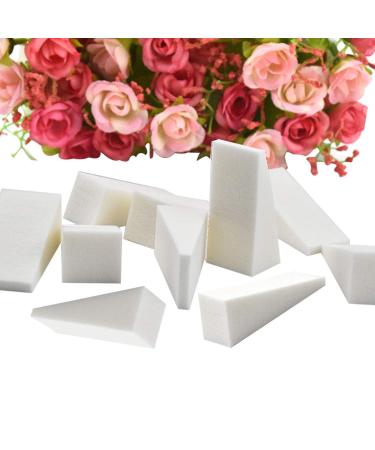 HQDeal 40-Piece Makeup Sponge Set | Triangular Cosmetic Sponges for Liquid Cream Powder & Nail Art - Professional Quality - Buy Online on GoSupps.com