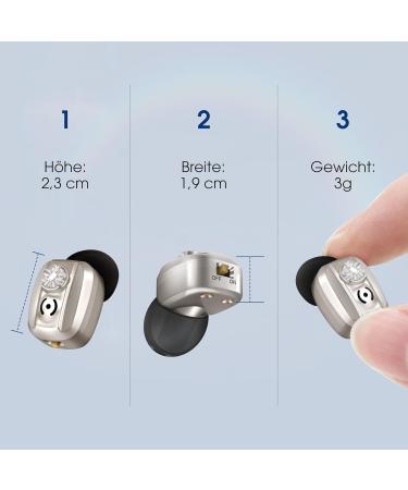 Britzgo Monaural Device with Digital Chip & Noise Reduction - Premium Hearing Solutions - Buy Online on GoSupps.com