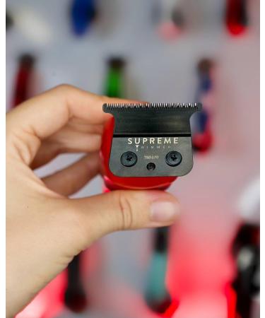 Supreme Trimmer 2-in-1 Vader Clipper & Trimmer Kit | Cordless Beard Trimmer & Clippers Set for Barbers & Home | DLC Coated Blades | Red Kit - International Shipping Available - Buy Online on GoSupps.com