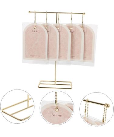 PLAFOPE 1 Set Nail Art Display Cardboard Manicure Showing Holder Nail Art Display Cards Manicure Display Card Fake Nail Paper Card Fake Nails Display Cards Nail Salon Display Card - Buy Online on GoSupps.com