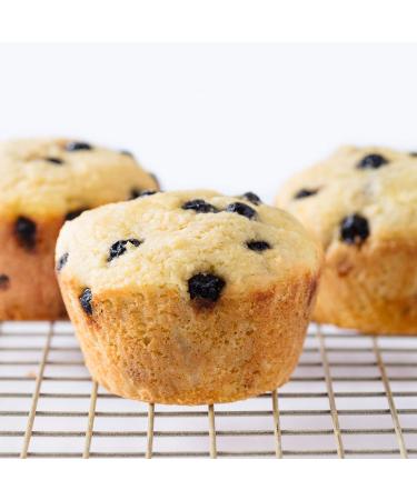 Miss Jones Baking Blueberry Muffin & Bread Mix - Vegan, Real Blueberries, Whole Grains, 50% Lower Sugar - 10.57 oz - Buy Online on GoSupps.com